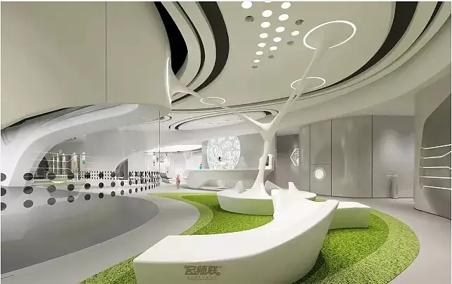 展廳設(shè)計(jì) ，展廳 ，鑫時(shí)空