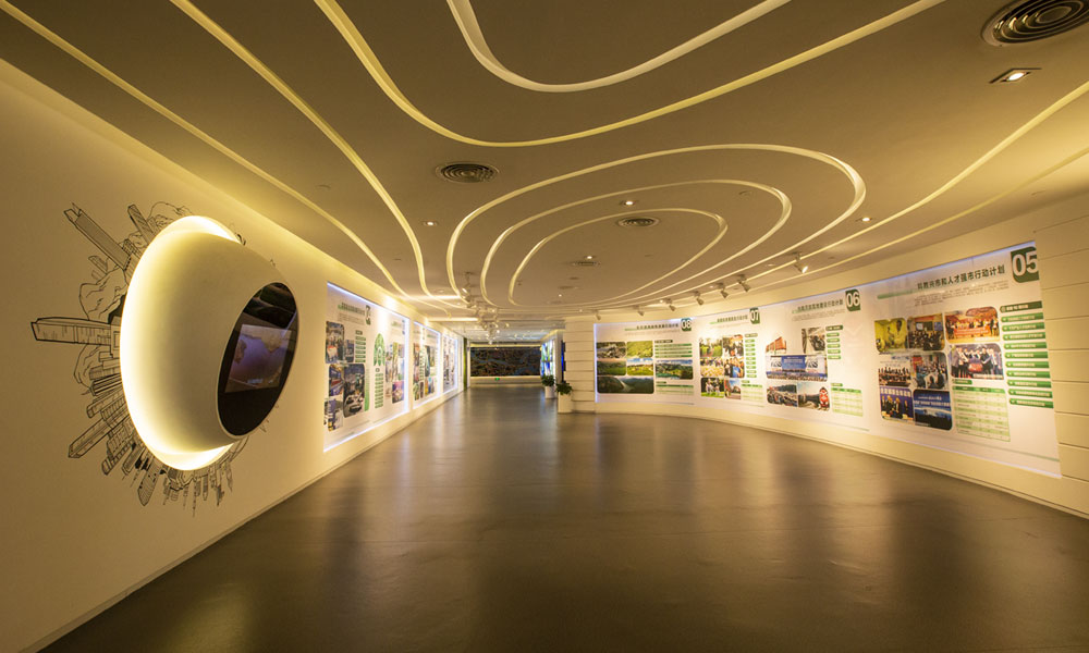 展廳設(shè)計(jì) ，展廳 ，鑫時(shí)空