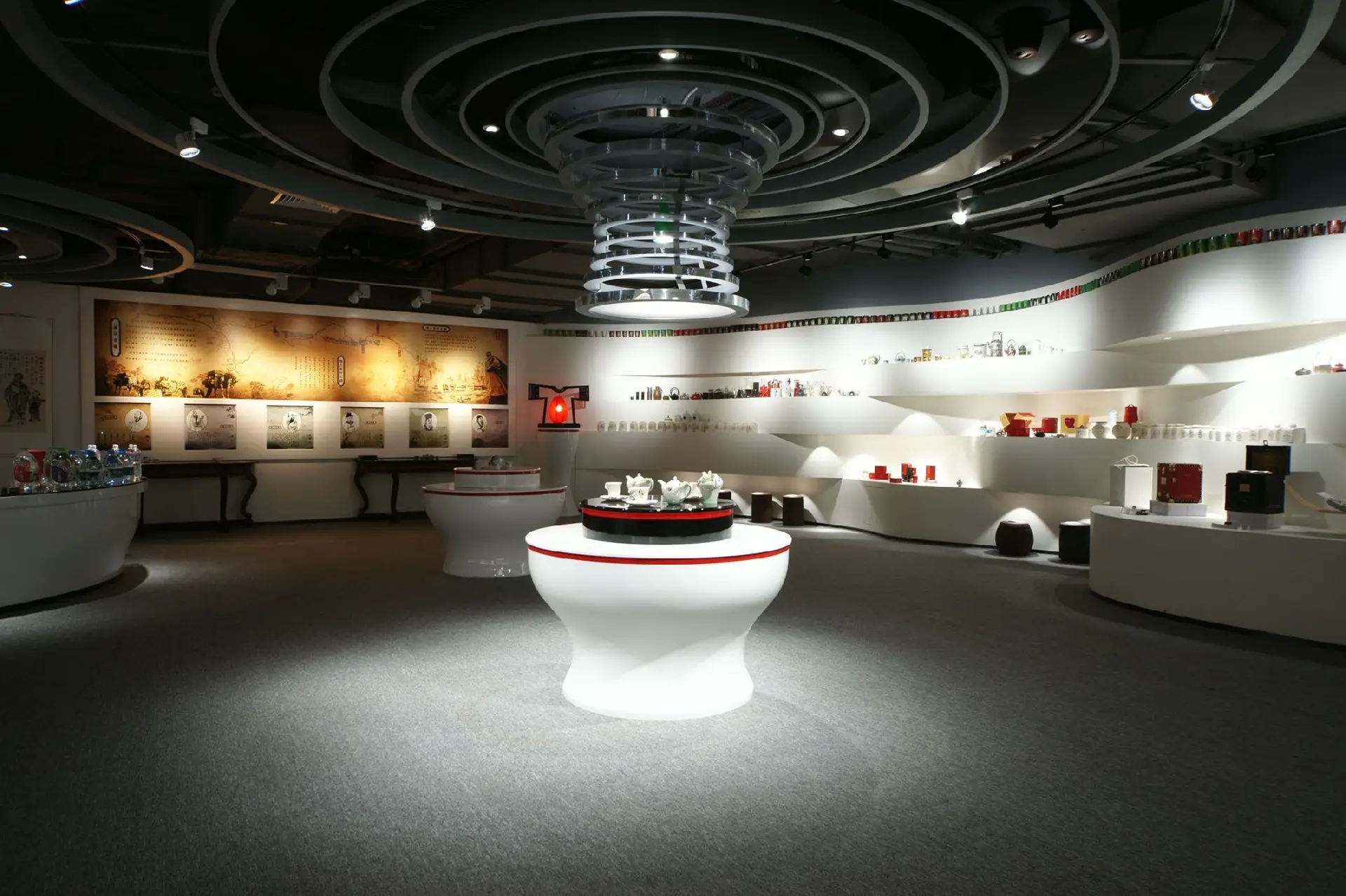 展廳設(shè)計中多媒體與環(huán)?；拥膽?yīng)用效果