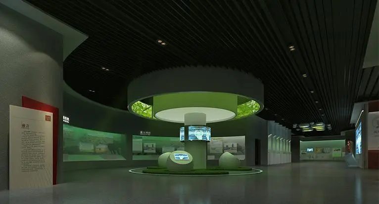 展廳設計對企業核心內容的展示分析